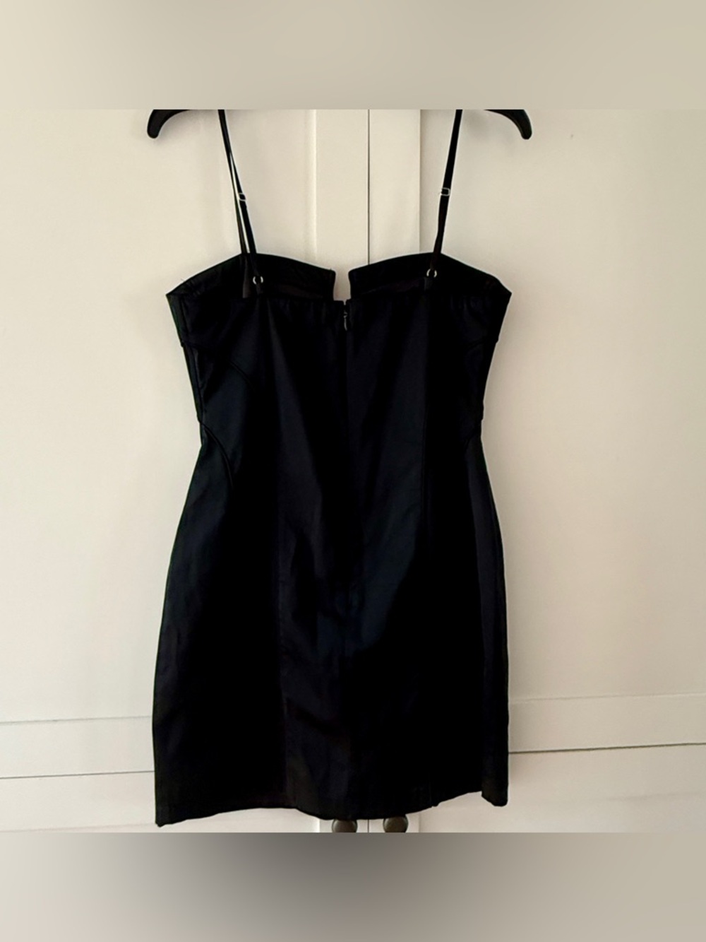 Walter by Walter Baker Black Bustier Cocktail Mini Dress, size S - Picture 3 of 7